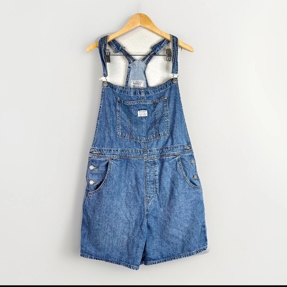 Levi’s Two Horse Brand Blue Denim Overalls XL - Picture 1 of 14